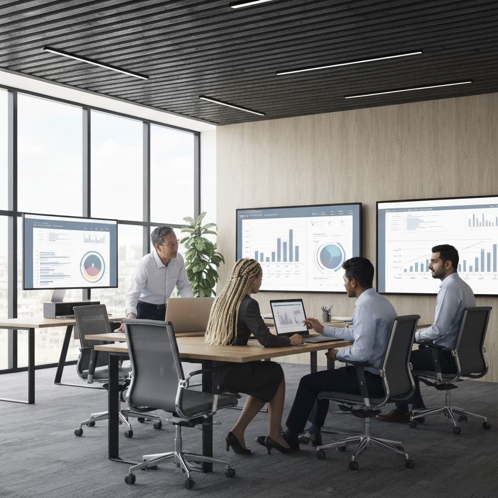 Business consulting team